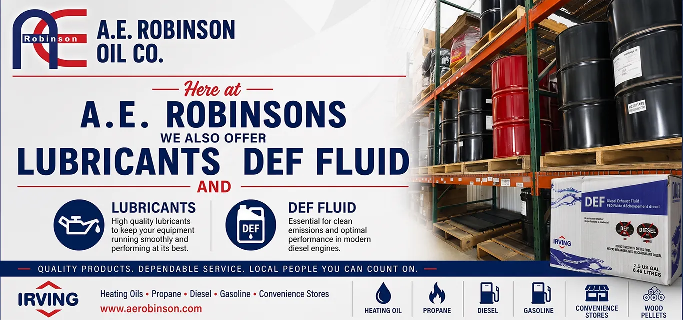 Lubricants and Diesel Exhaust Fluid